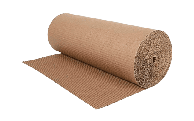 Corrugated paper rolls