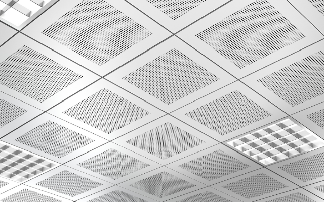 Line #164 Lay in and Clip in Aluminum Ceiling Tiles Supply in Dubai