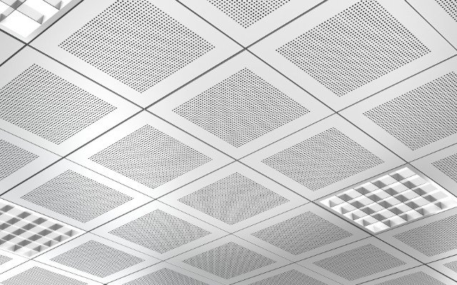Line #40 – Aluminum ceiling tiles
