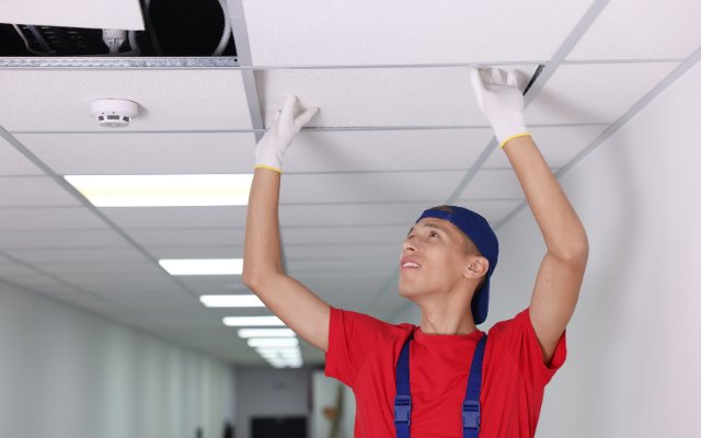 Line #40 – Applications of Ceiling Tiles and Panels