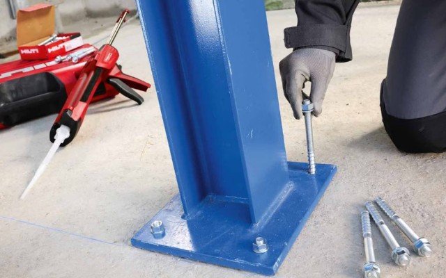 Line #46 – Applications of Steel Fixing Anchoring Chemicals